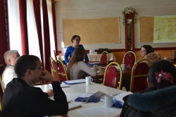Atelier de instruire „Identificarea formelor de cooperare comunitară privind prevenirea delincvenţei juvenile şi protecţia drepturilor copiilor aflaţi în situaţie de risc„  în oraşul Căuşeni.