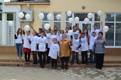 Flash-mob cu genericul "Neglijența Provoacă Delincvența!” la Căuşeni