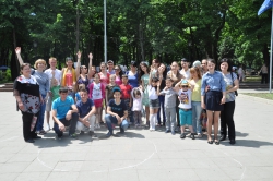 Flash-mob organizat cu ocazia Zilei Internaţionale a Copilului