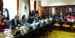 Activitatea organizatorico-administrativă a instanțelor de judecată - scopul vizitei la București