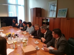 Repartizare a sarcinilor între judecători și personalul auxiliar din instanțe - subiect de discuție pe agenda vizitei de studiu în sistemul judiciar din Olanda a delegației din Moldova