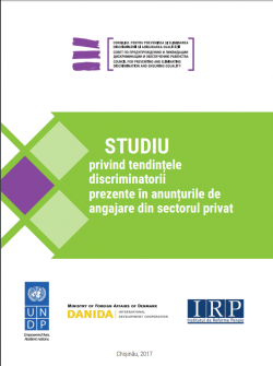 Studiu privin tendințele discriminatorii prezente în anunțurile de angajare din sectorul privat.