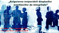 Centrul Național Anticorupție și Oficiul Avocatul Poporului vor beneficia de instruiri în domeniul respectării drepturilor avertizorilor de integritate