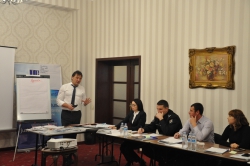 Atelier de formare de formatori “Activitatea ofițerilor de urmărire penală privind investigarea cazurilor cu implicarea copiilor în conflict cu legea și a celor sub vârsta răspunderii penale”