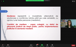 Aspectele ce țin de îmbunătățirea medierii penale în Republica Moldova au fost discutate în cadrul unei mese rotunde cu implicarea reprezentanților instituțiilor naționale din domeniul justiției.