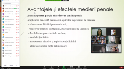 În premieră pentru Republica Moldova, 20 de mediatori au beneficiat de un curs specializat de instruire continuă privind medierea în cauze penale