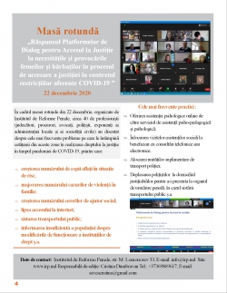 Buletin informativ nr.2: „Consolidarea eficienței și accesului la justiție în Moldova”